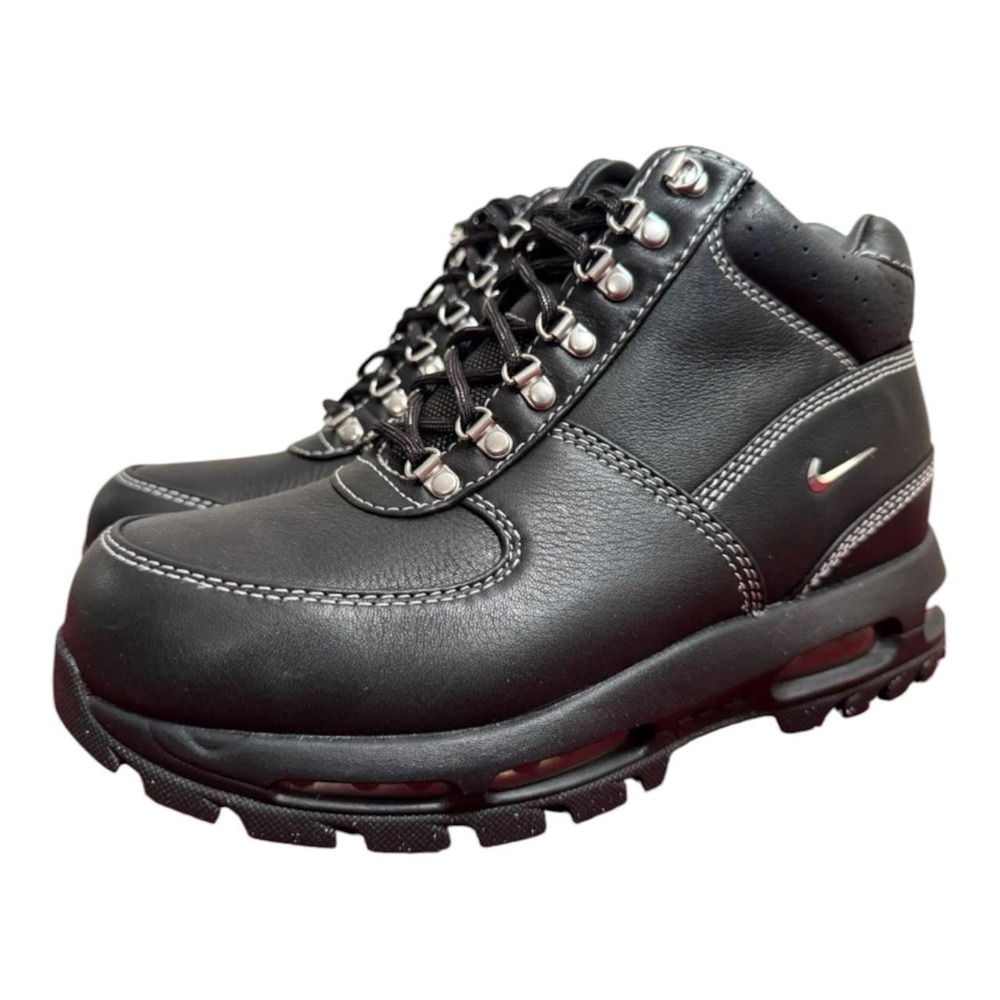 Nike Air Max Goadome PRM Boots Black White Leather HF5306-001 Size 4 / 5.5W
